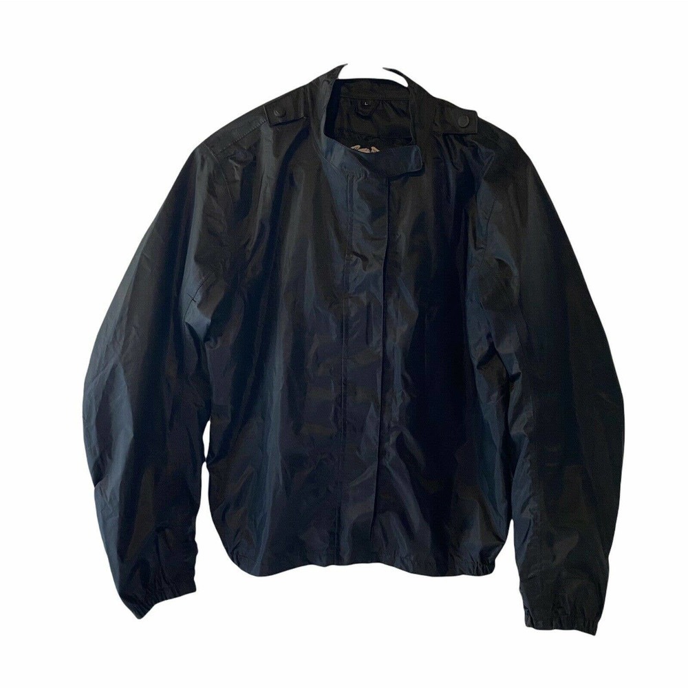 Harley Davidson Womens Rain Jacket Liner Windbreaker Sz Large black